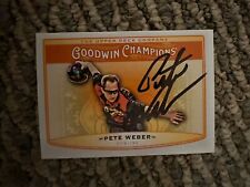 Pete Weber Signed Trading Card PBA Bowling Goodwin Champions picture