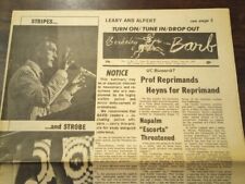 TURN ON/TUNE IN/DROP OUT - TIMOTHY LEARY & RICHARD ALPERT- BERKELEY BARB-6/24/66 picture
