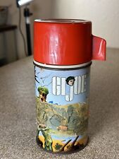1967 GI JOE Original Metal Lunch Box ONLY Thermos Hasbro INCOMPLETE FOR PARTS picture