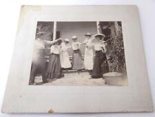 Delightful 1900's Photo Named Ladies Eating Slices of Watermelon Pollard AL picture