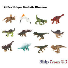 12 Pcs Jurassic Realistic Dinosaur Dino Model Figure Figurine Kids Toy Gift Lot picture