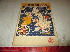 1949 The BRITISH ISLES Photographic Travel Association Tourist Guide Booklet picture
