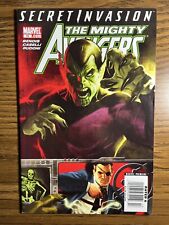 THE MIGHTY AVENGERS 18 EXTREMELY RARE NEWSSTAND VARIANT MARVEL COMICS 2008 A picture