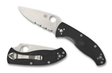 Spyderco Knives Tenacious Liner Lock Black FRN C122PSBK Stainless Pocket Knife picture