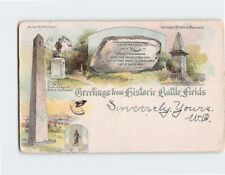 Postcard Greetings from Historic Battlefields USA North America picture