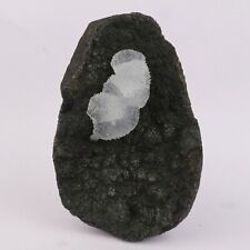Epi-Stilbite in Julgoldite geode Rare Find Natural Mineral Specimen # B 6673 picture