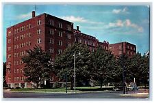 Providence Rhode Island RI Postcard Wayland Manor Hotel Exterior Roadside 1966 picture
