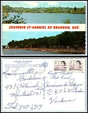 CANADA Postcard - Quebec, St. Gabriel De Brandon, Double View Q1 picture