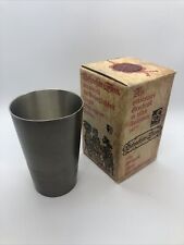 Zinn Giesser Innung Handwerks Siegel Pewter Cup German Germany W/ Original Box A picture