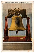 Antique Old Liberty Bell, Philadelphia, PA Postcard picture