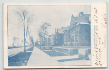 Postcard Vintage 1908 Lake Shore Drive in Chicago, IL. picture