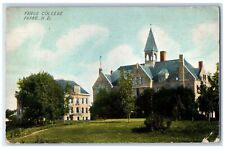 1909 Exterior View Fargo College Fargo North Dakota ND Vintage Antique Postcard picture