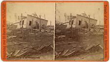 IOWA SV - Grinnell Tornado - Mr Smoke's Home - DH Cross c1882 picture