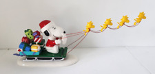 Dept. 56 2005 Peanuts On Dasher? On Dancer? Sleigh Snoopy & Woodstock 56.59106 picture