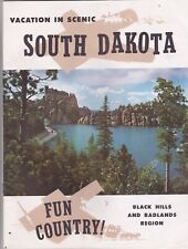 1950's South Dakota Fun Country State Tourism Booklet picture