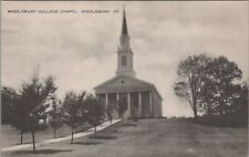 Postcard Middlebury College Chapel Middlebury Vermont VT  picture