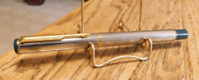 Vintage Parker Fountain Pen Rialto Gold Plated Size M Nib Made In UK picture