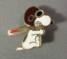 VTG 1960s FLYING ACE SNOOPY RED BARON LAPEL/HAT PIN~UNITED FEATURES~PEANUTS picture