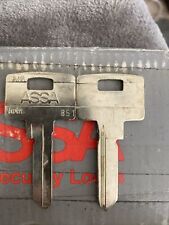 ASSA Twin 851 Key Blank Nickel Silver Original Uncut 1 Qty. picture