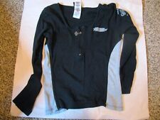  VINTAGE Harley Davidson Woman M Long Sleeve, SIOUX FALLS,SD  picture