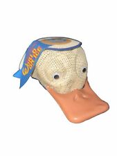 Vintage Walt Disney World Donald Duck Hat Large w/ DuckBill Made in USA picture