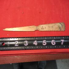 Vintage Hand Made Copper Letter Opener, Aztec New Mexico picture