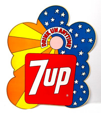Vintage 1971 Peter Max Style John Alcorn Design General Store 7-UP Cooler Decal picture