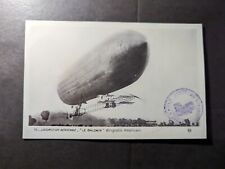 Mint France Zeppelin Souvenir Postcard Aerial Locomotion The Baldwin Dirigible picture