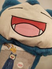 Pokemon Snorlax 30 x 50 Inch Hooded Throw Kids Blanket Bundle Up Cuddly Soft  picture