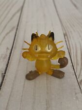 Vintage Pokemon Figure Meowth Yellow Clear picture