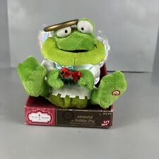 Animated Holiday Frog Vintage Kmart Sings Jingle Bells Christmas picture