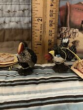 Toucans Pair Figurines Holy Herd Noah’s Ark Pete Apsit Pair Tim and Toni picture