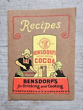 Antique Bensdorp's Royal Dutch Cocoa Recipe Booklet picture