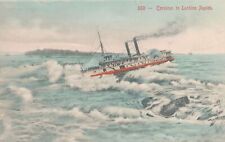 MONTREAL QC - Corsican In Lachine Rapids Postcard - 1906 picture
