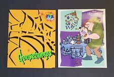Two Vintage 1996 School Folders UNPUNCHED Goosebumps + Hunchback of Notre Dame picture