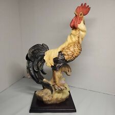  Large Rooster Figurine Vintage (7