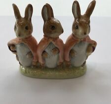 Beatrix Potter Vintage Floppy Mossy & Cottontail Beswick Figurine picture