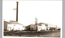HART MICHIGAN CANNING FACTORY c1930s real photo postcard rppc mi roach antique picture