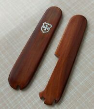 🗡 Custom Handmade Wooden PLUS scales for Victorinox SAK 91mm models picture