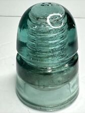 Antique Swirly Aqua Glass 