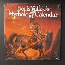 Vintage Boris Vallejo's Mythology Calendar 1990 Sealed picture