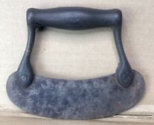 ANTIQUE IRON HANDLED IRON CHEF FOOD CHOPPER PRIMITIVE COOKING PREP TOOL UTENSIL picture