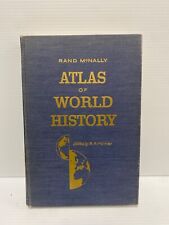 Rand McNally Atlas Of World History Edited~ R.R.Palmer HC 1957 VTG (FC208-1Q623 picture