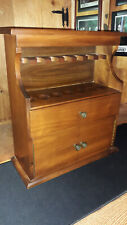 Vintage Pipe Rack ⭐ 7-Pipe Stand, Drawer & Cabinet by Decatur ⭐  picture