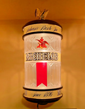 VTG Michelob Beer Lighted Wall Lamp Sconce Anheuser Busch Breweriana WORKS picture