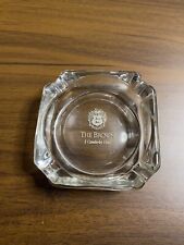Vintage “The Brown” Camberley Hotel Ashtray Louisville Kentucky Clear Glass picture