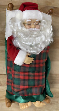 VTG Telco Sleeping Santa Snores and Whistles to the Tune of Jingle Bells Battery picture