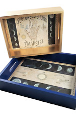 Moon Phase and Fortune Telling Wood Decorative Trays Spiritual Celestial New picture