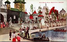 Postcard East Boardwalk in White City, Chicago, Illinois picture