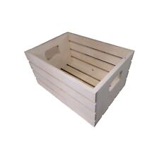 Wood Storage Crate, Large 24 X 12 X 12 Deep Inches picture